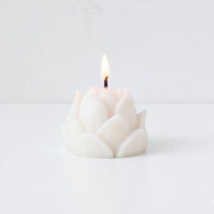 Flor de loto - Blanco