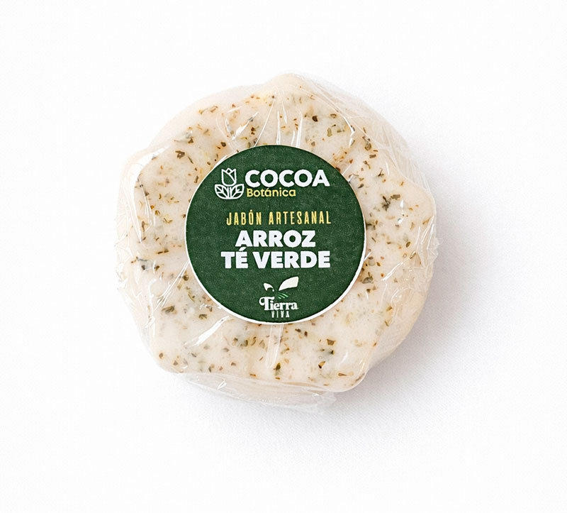 Jabón arroz y té verde - Image 2